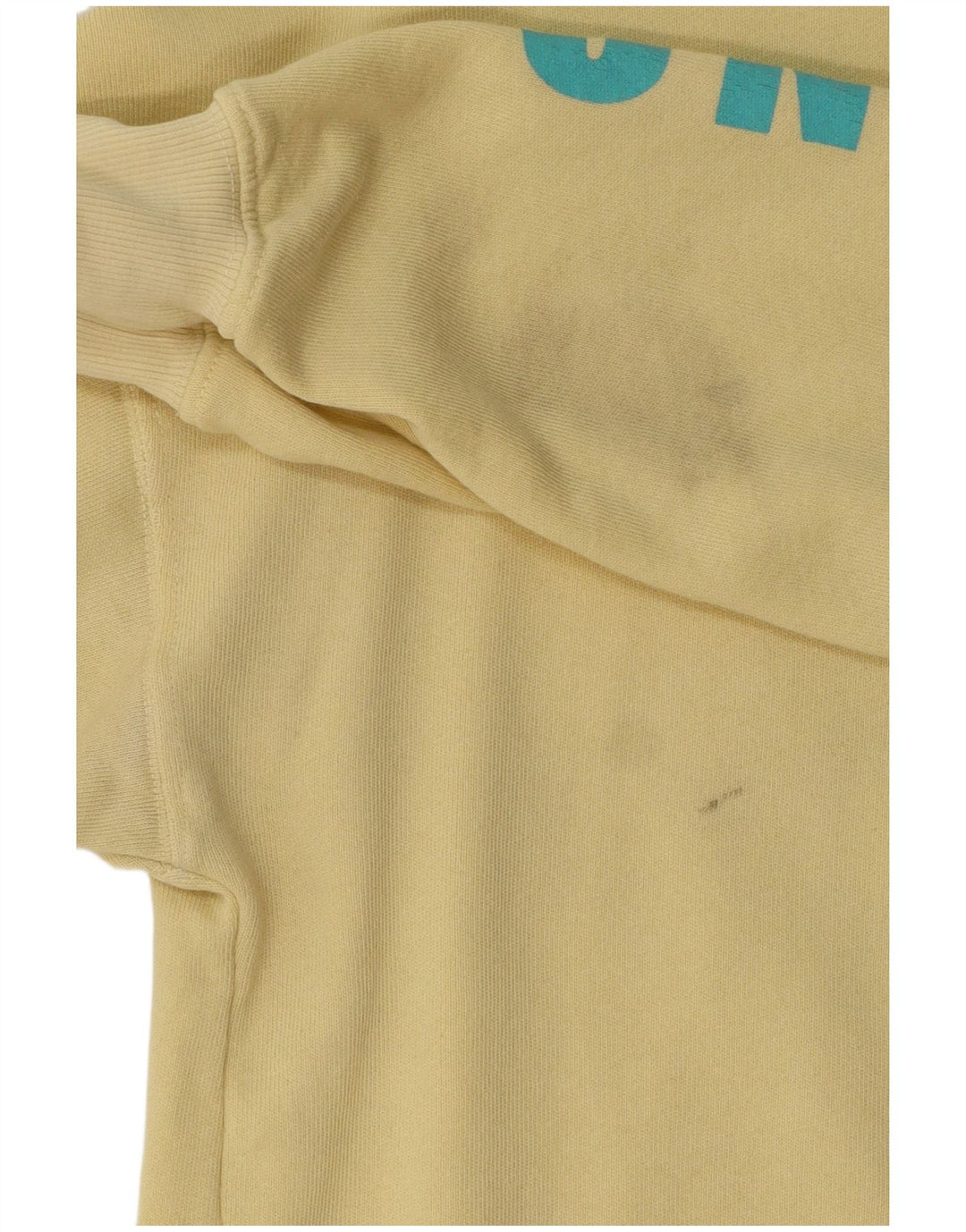 Billabong Мужской свитшот с рисунком, маленький желтый хлопковый джемпер