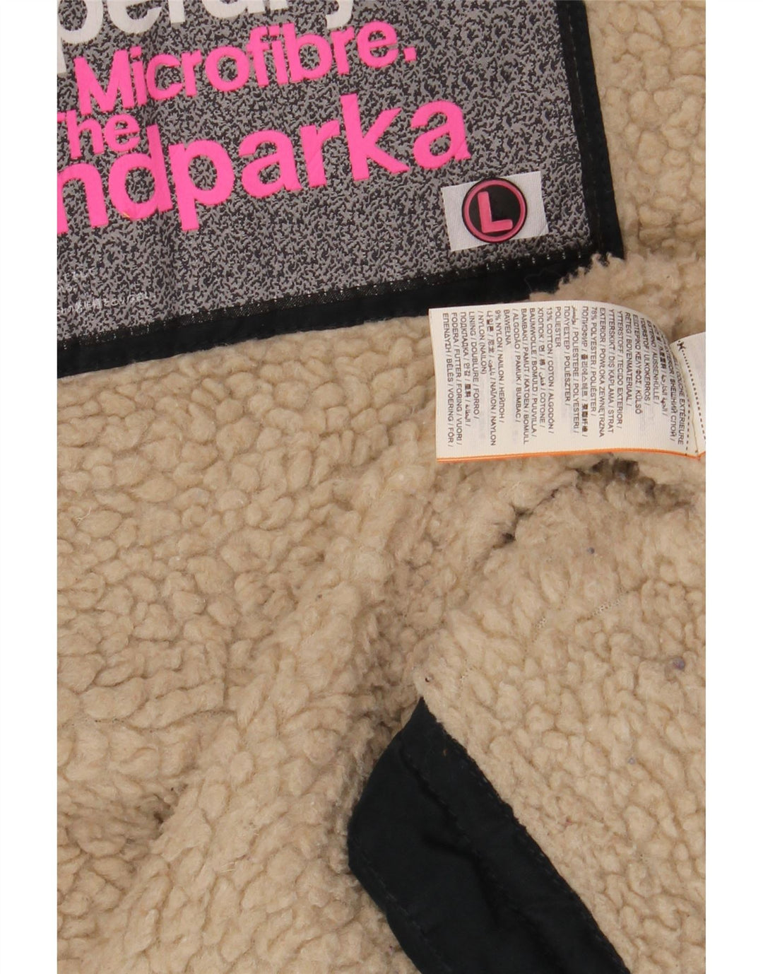 Женская ветровка Superdry The Windparka UK 16, большая темно-синяя