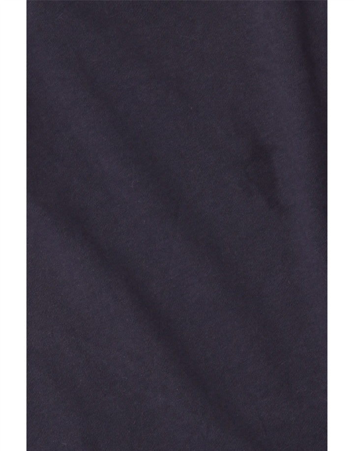 Мужская рубашка-поло для регби North Sails с длинным рукавом, темно-синяя, среднего размера