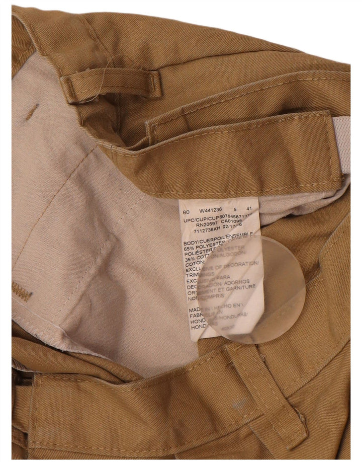 Мужские брюки-карго Dickies W40 L30 бежевого цвета из полиэстера