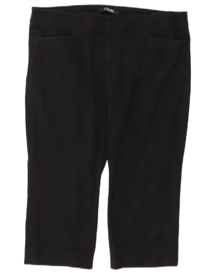 Женские прямые капри CHAPS, США 16, 2XL, W38 L19, темно-синий, хлопок