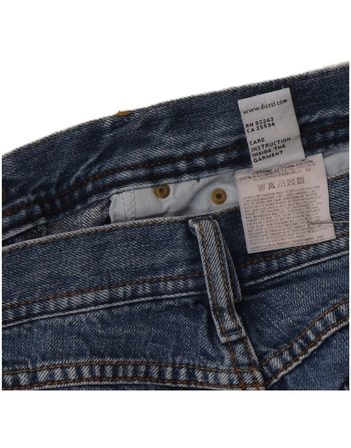Женские джинсы Diesel Bootcut W28 L30 синие, хлопок