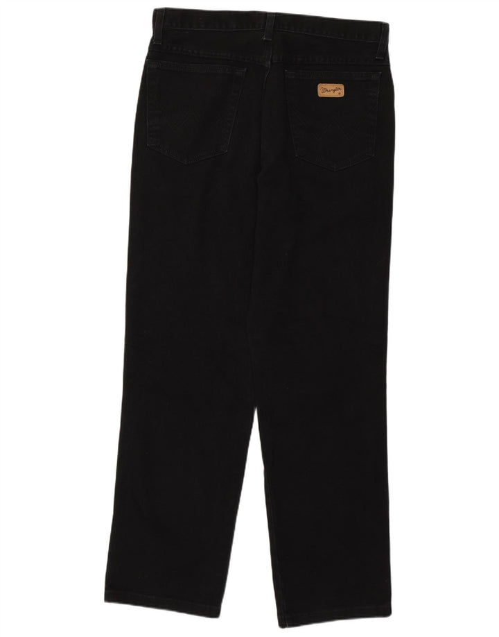Джинсы мужские прямые Wrangler W32 L30 черные