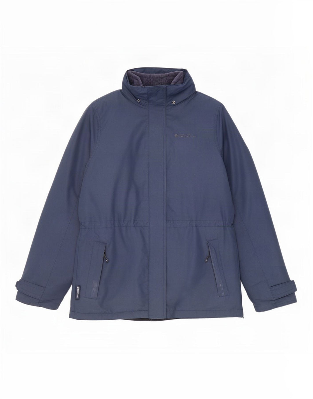 Женская ветровка с капюшоном Mountain Warehouse UK 10, маленькая, темно-синяя