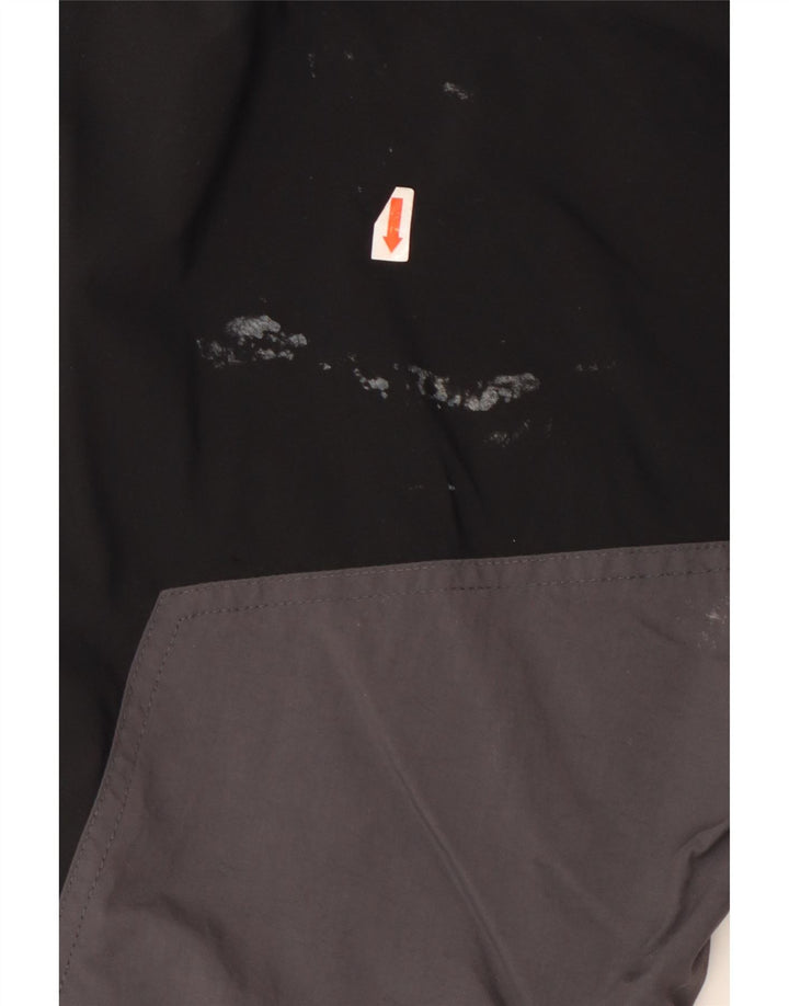 Мужские прямые повседневные брюки Jack Wolfskin W34 L28 серого цвета с цветными блоками