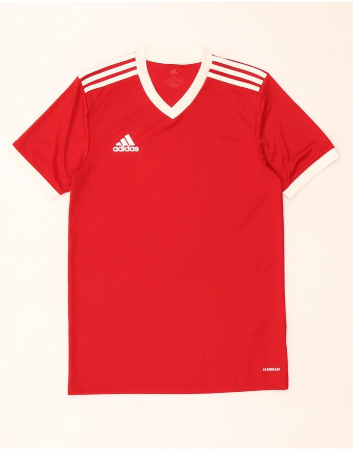 Мужская футболка Adidas Aeroready, маленький красный полиэстер