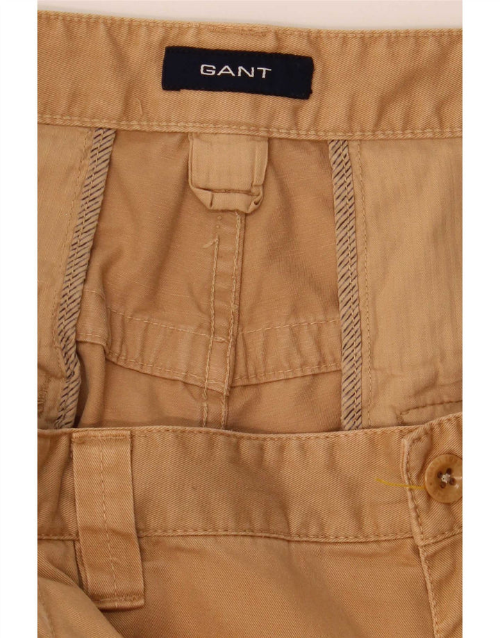 Мужские шорты-карго Gant W36, большие, бежевые, хлопок