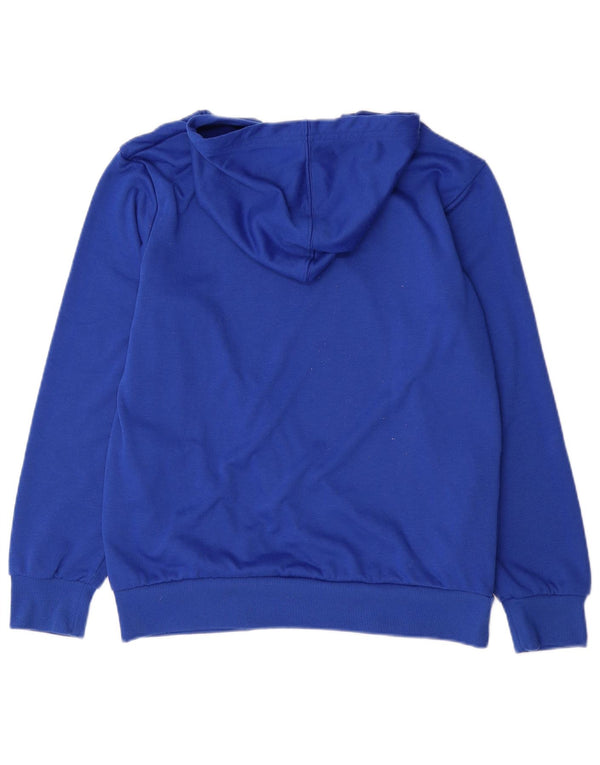 Толстовка с капюшоном CONVERSE для мальчиков 13-14 лет, синий полиэстер, размер XL