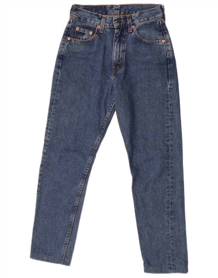 Женские узкие джинсы Levi's W24 L27 синие