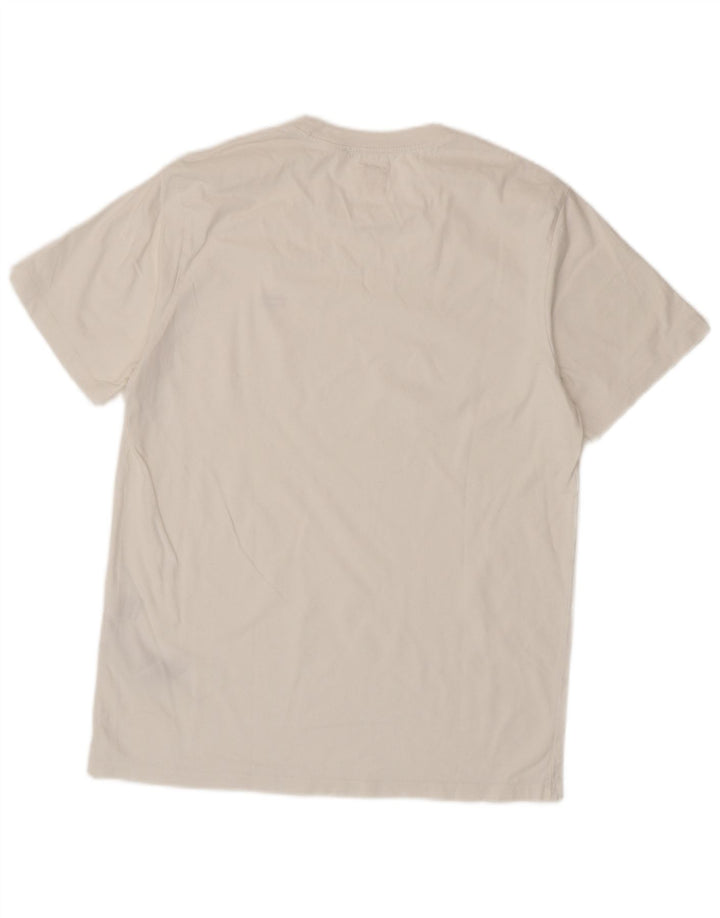 LEVI'S Mens Standard Fit T-Shirt Top Medium White Cotton