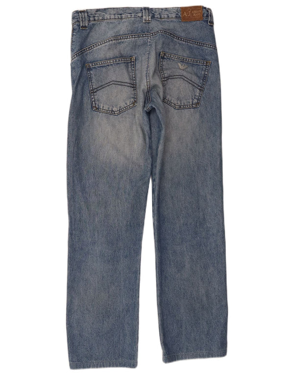 Прямые джинсы Armani для девочек 15-16 лет W30 L28 Синие