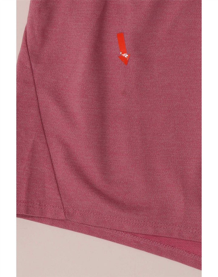Женские спортивные шорты Nike Dri Fit UK 14, полиэстер среднего розового цвета