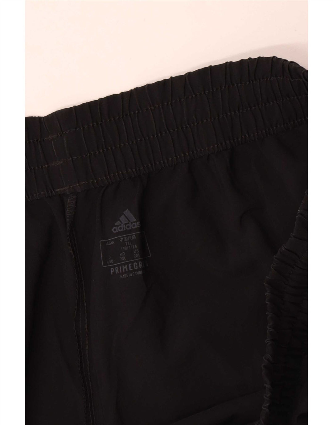 Мужские спортивные шорты Adidas с рисунком 2XL, черный полиэстер