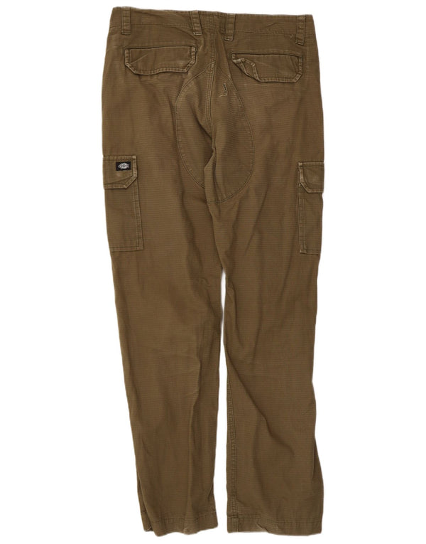 Мужские прямые брюки-карго Dickies W32 L32, хлопок в полоску цвета хаки