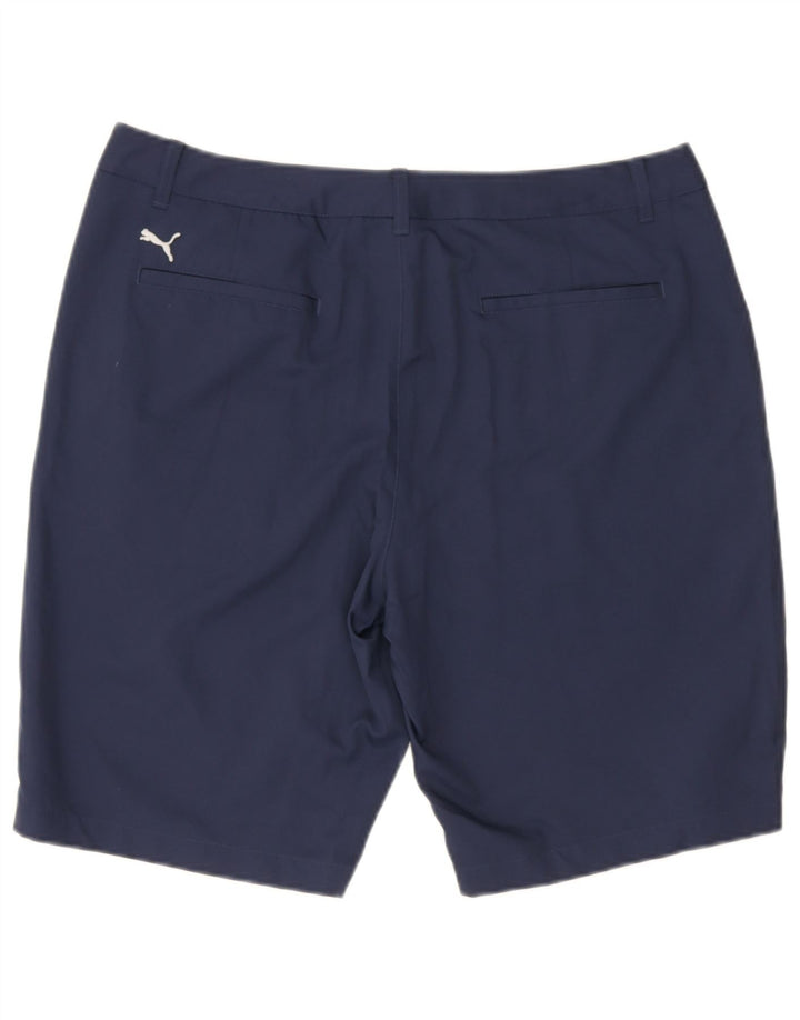 Мужские шорты чинос Puma W36, большие темно-синие, полиэстер