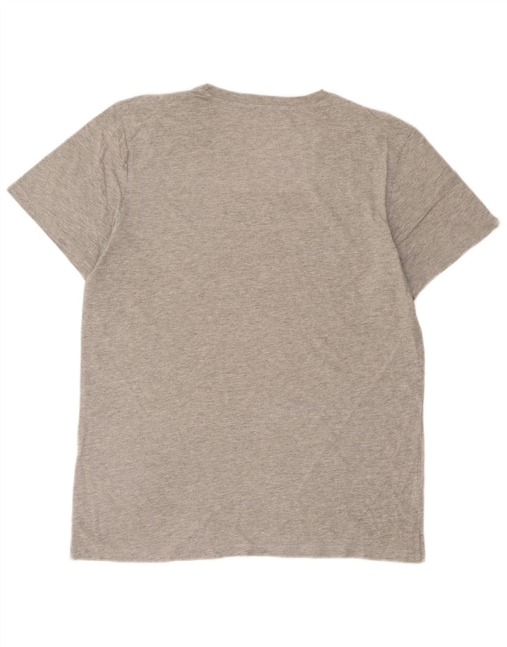 Мужская футболка с рисунком Jack & Jones, средний серый