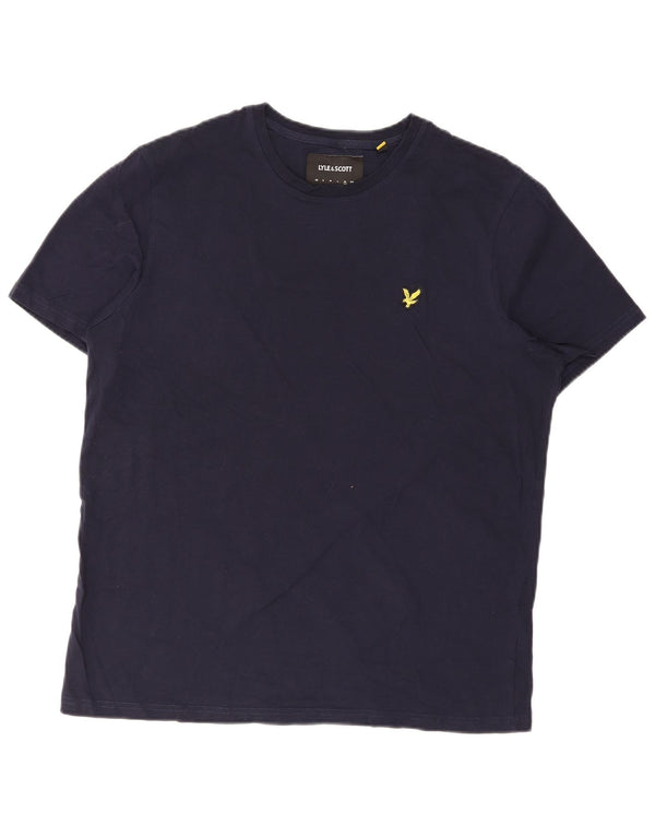 Мужская футболка Lyle & Scott Top XL, темно-синий, хлопок