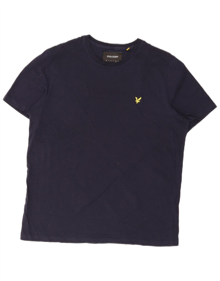 Мужская футболка Lyle & Scott Top XL, темно-синий, хлопок
