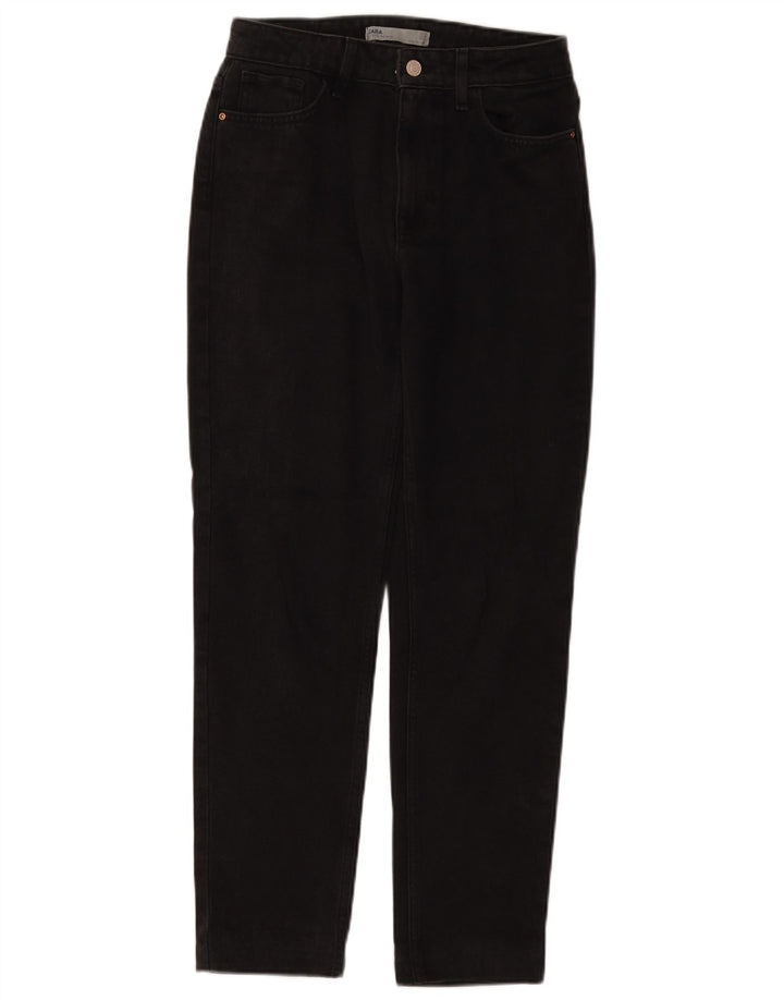 Женские зауженные джинсы ZARA EU 34 2XS W24 L28, черные