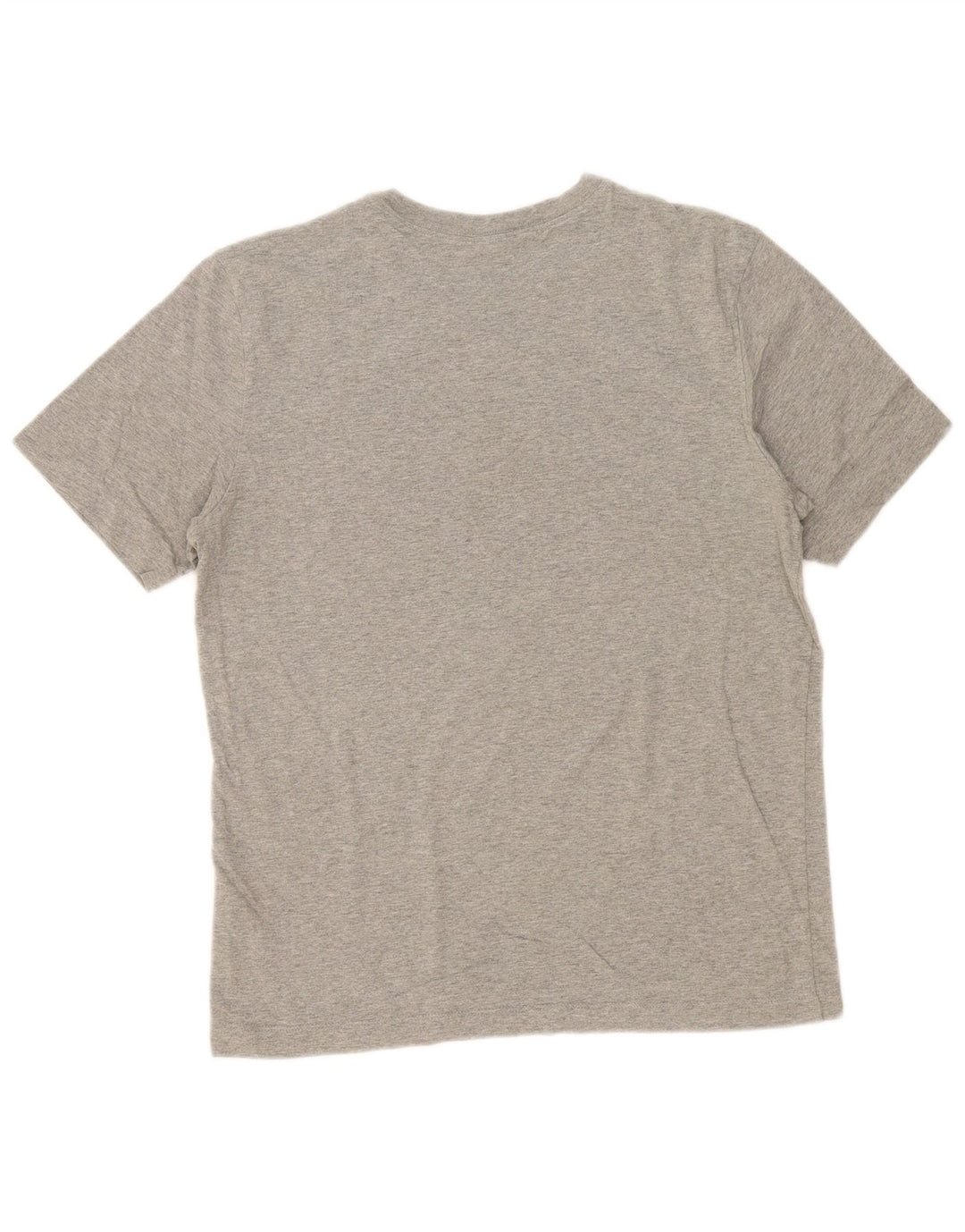 Мужская футболка Nike The Tee Top из хлопка среднего серого цвета