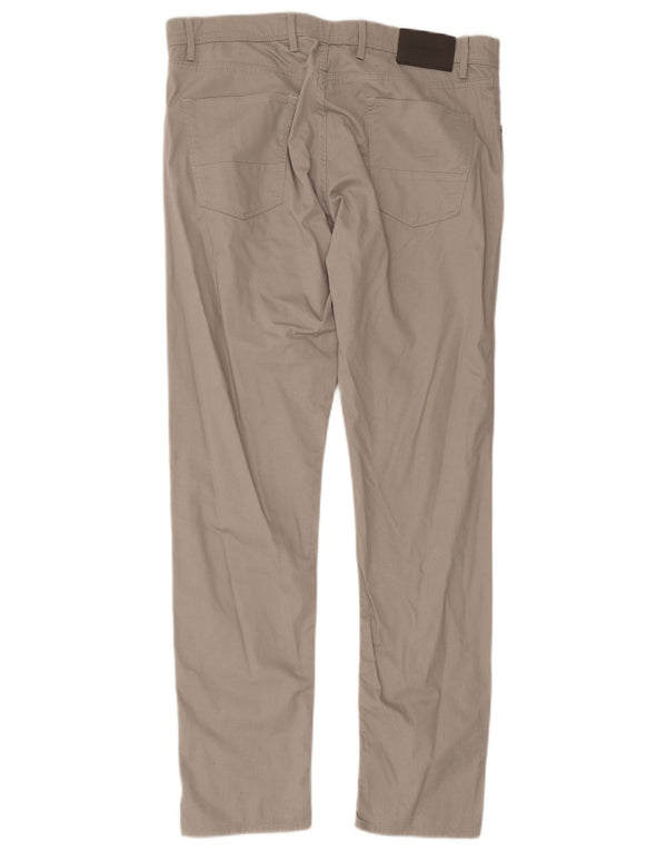 Мужские повседневные брюки Massimo Dutti EU 44, большие W34 L30, серые с геометрическим рисунком