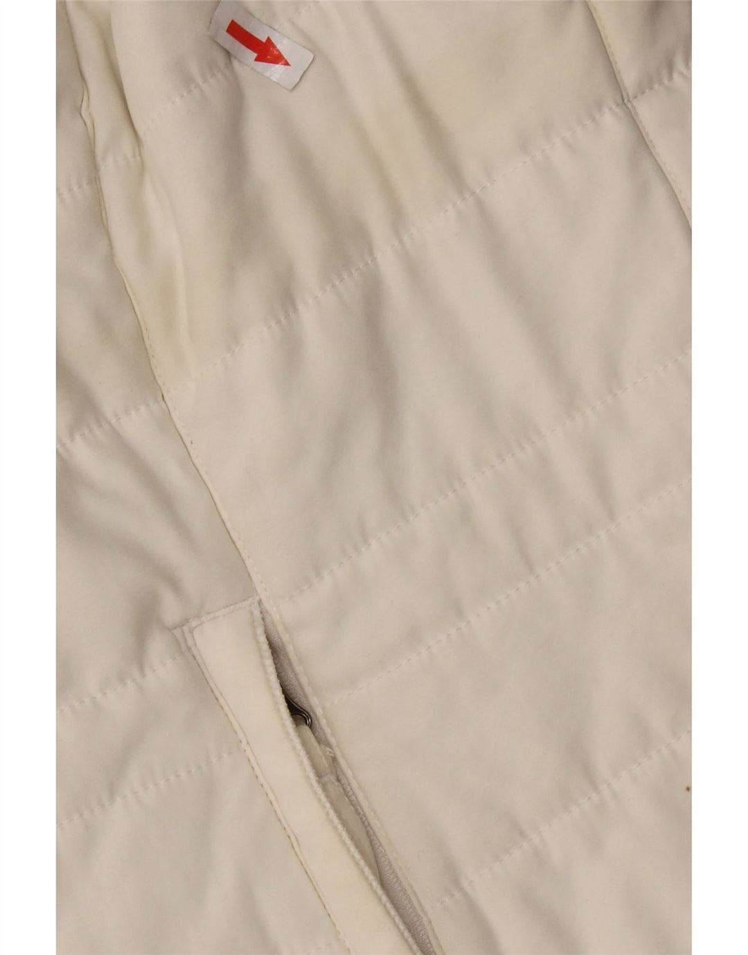 Женский утепленный жилет WEIRD FISH UK 14, большой белый полиэстер