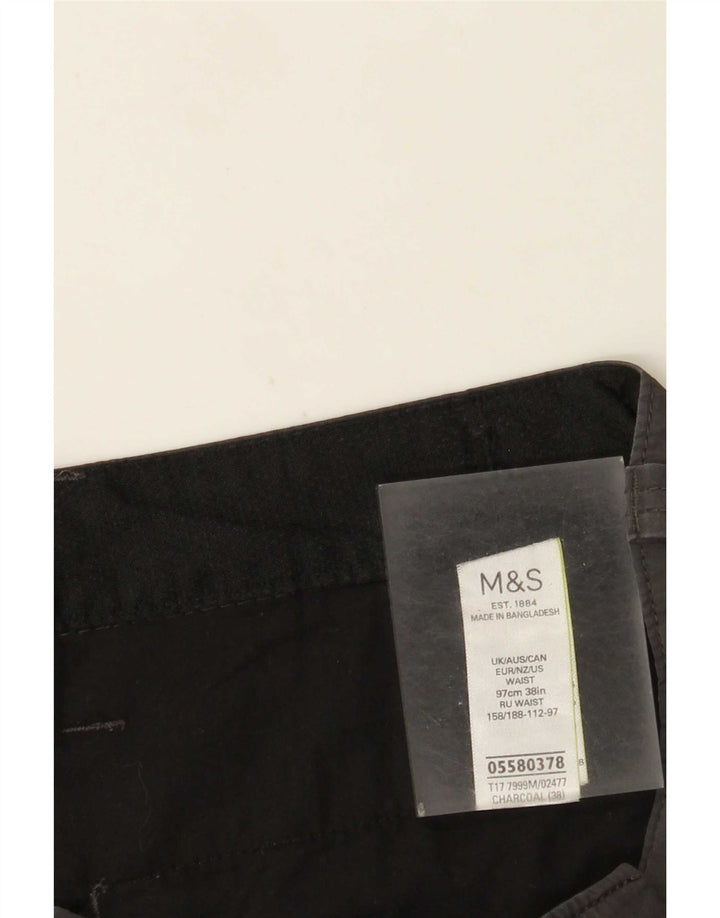 Мужские шорты карго Marks & Spencer XL W38 серые, хлопок