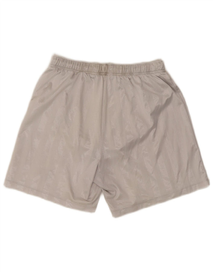 Мужские спортивные шорты Nike Dri Fit среднего размера из полиэстера в белую полоску