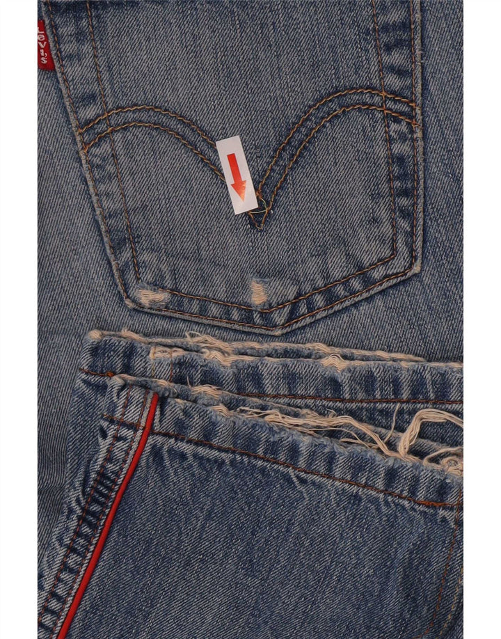 Женские узкие джинсы Levi's W30 L32, синие, хлопок