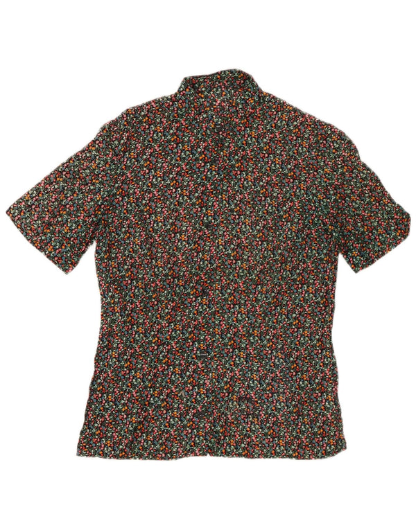 ВИНТАЖНЫЙ женский комплект из 2 юбок UK 10 Small W24 Разноцветный цветочный принт