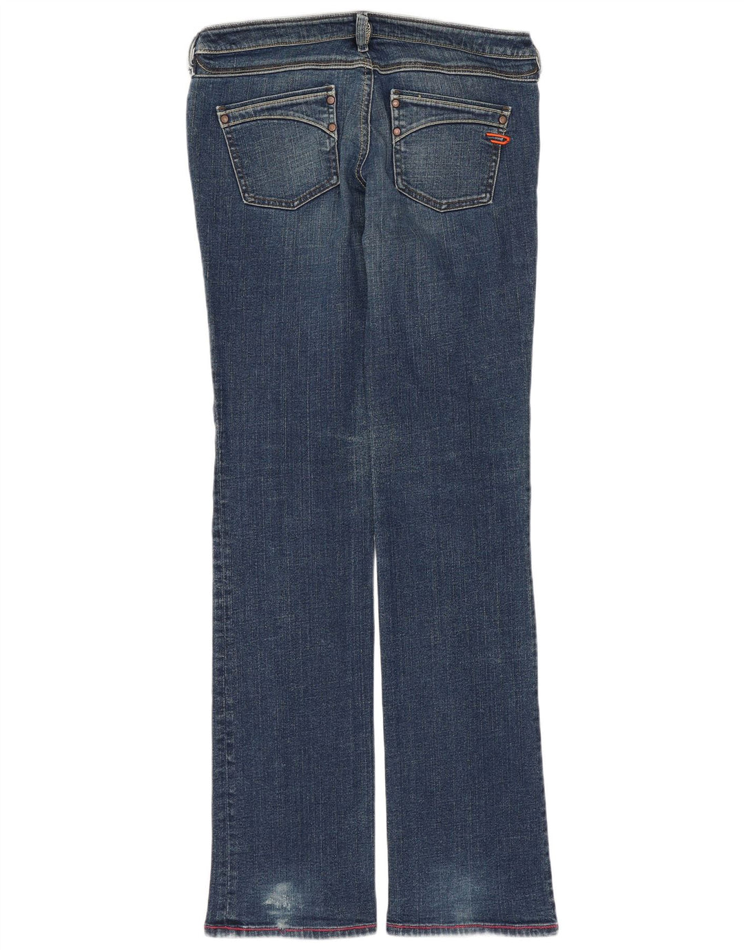 Женские прямые джинсы DIESEL W29 L33, синий хлопок