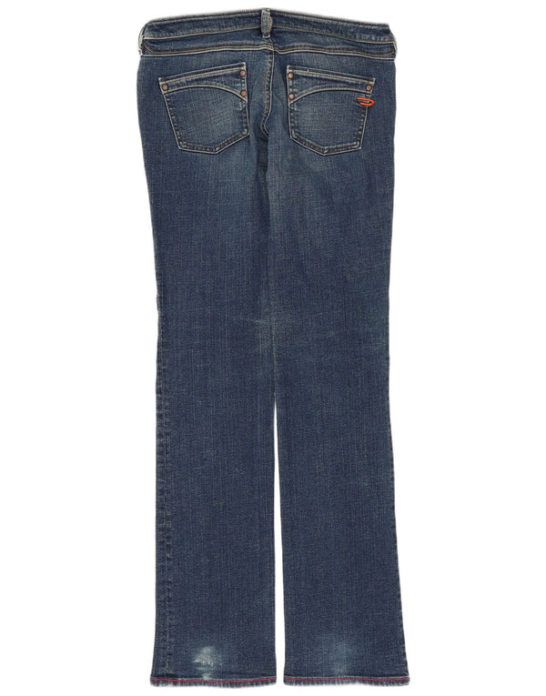 Женские прямые джинсы DIESEL W29 L33, синий хлопок