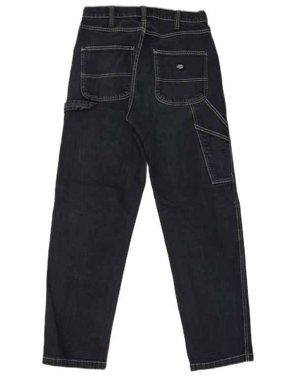 Мужские узкие джинсы-карго Dickies W26 L28, черный хлопок
