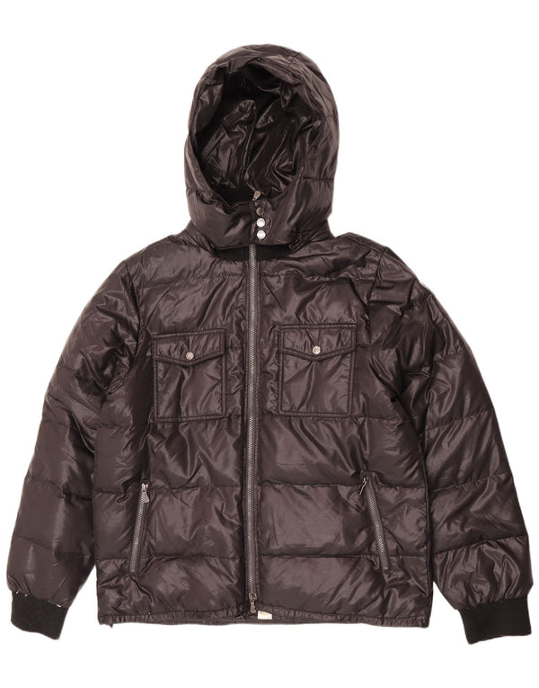 Мужская утепленная куртка Lotto с капюшоном UK 44 2XL, черный полиэстер