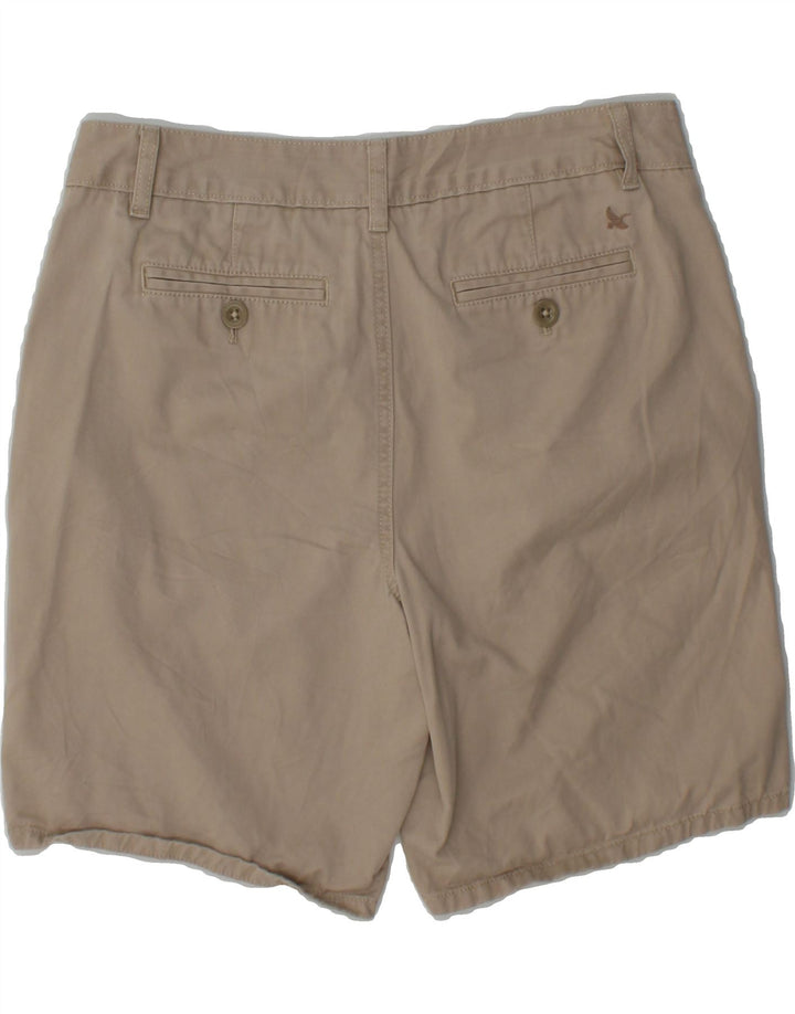EDDIE BAUER Womens Chino Shorts US 6 Medium W33  Beige Cotton Vintage Eddie Bauer and Second-Hand Eddie Bauer from Messina Hembry 