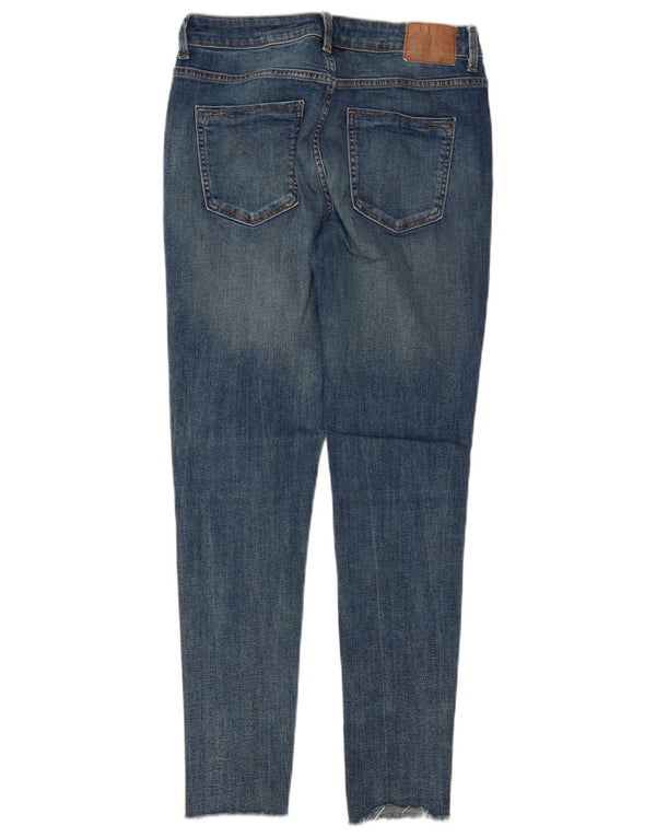 Женские джинсы скинни Zara EU 40 Medium W30 L29, синий хлопок