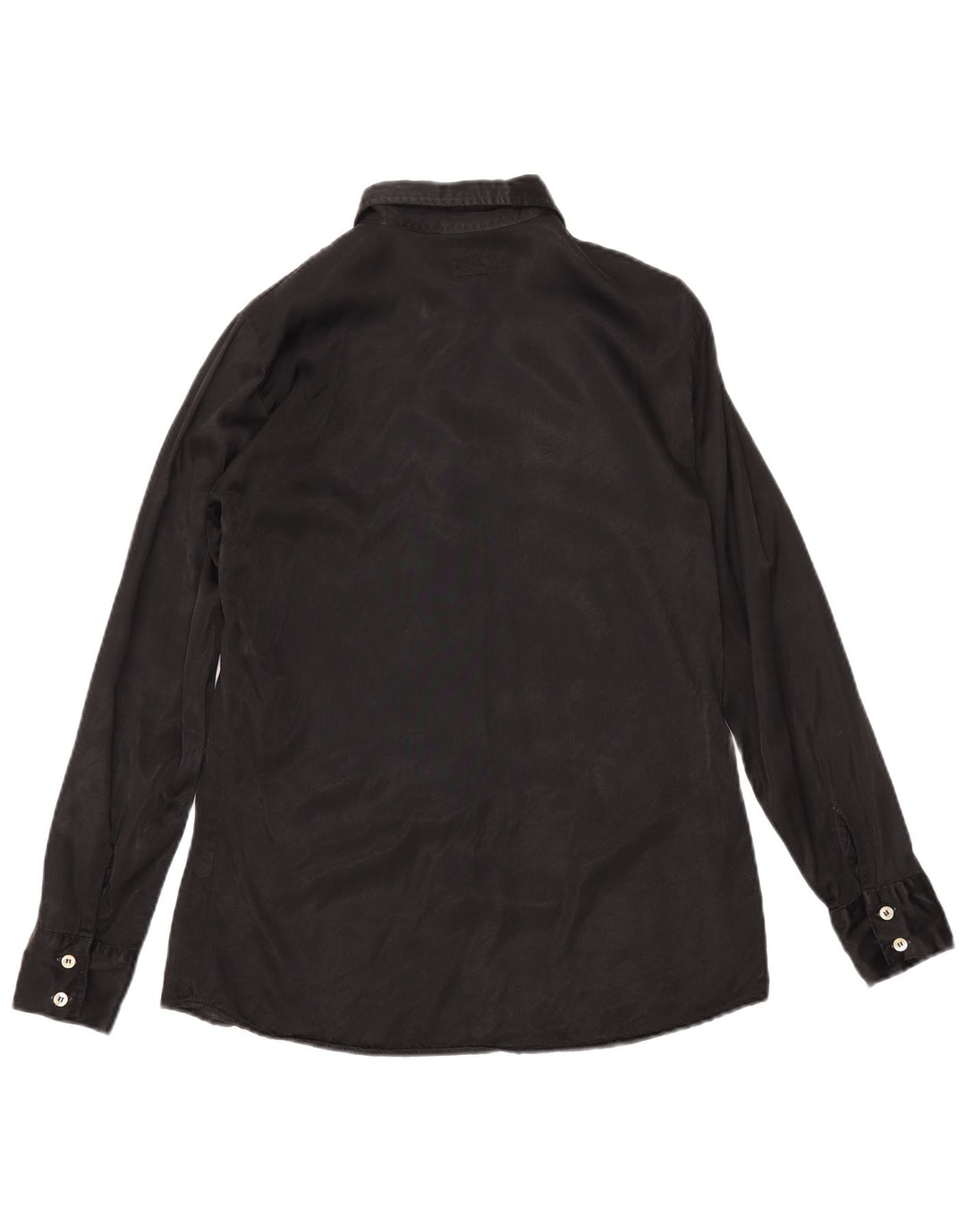 Рубашка женская REPLAY UK 14, средний черный, вискоза