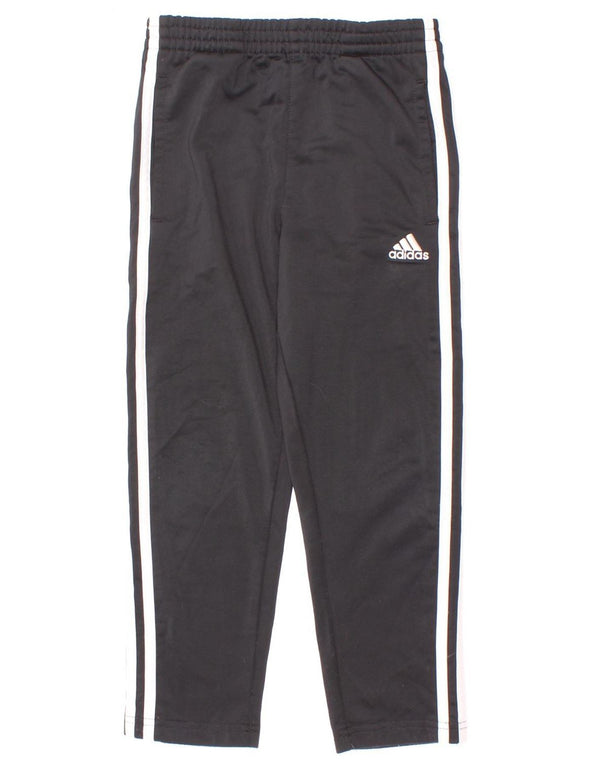 Спортивные брюки Adidas для мальчиков 5-6 лет, черный полиэстер