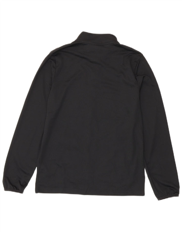Спортивная куртка Nike Dri Fit для мальчиков 13–14 лет, черный полиэстер, размер XL
