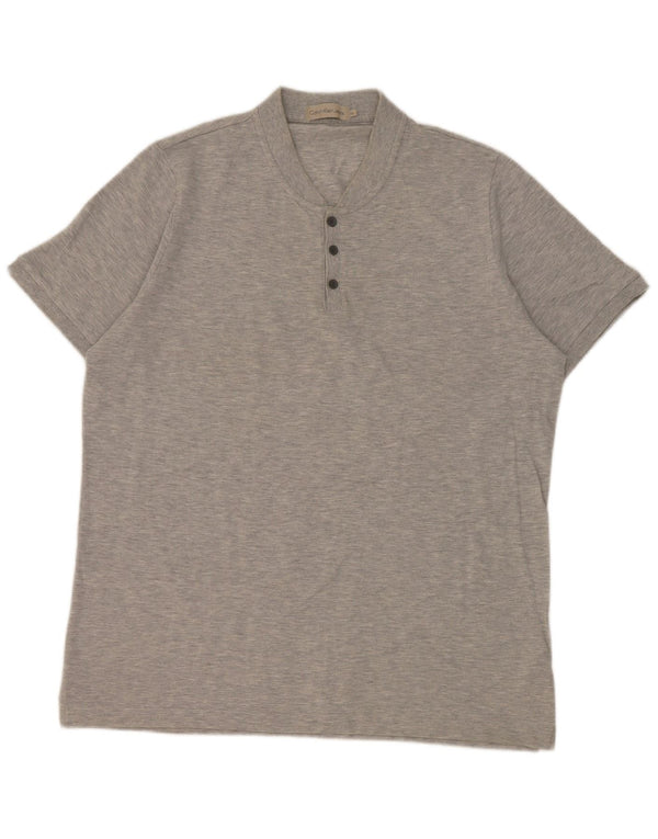 Мужская футболка Calvin Klein Jeans Top XL Серый хлопок