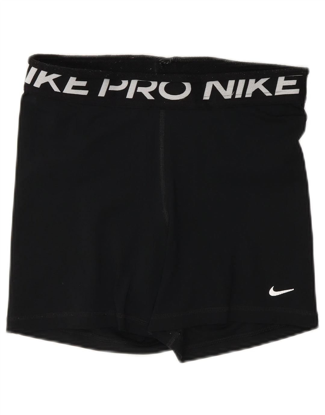 Женские спортивные шорты NIKE Dri Fit с рисунком, средние черные