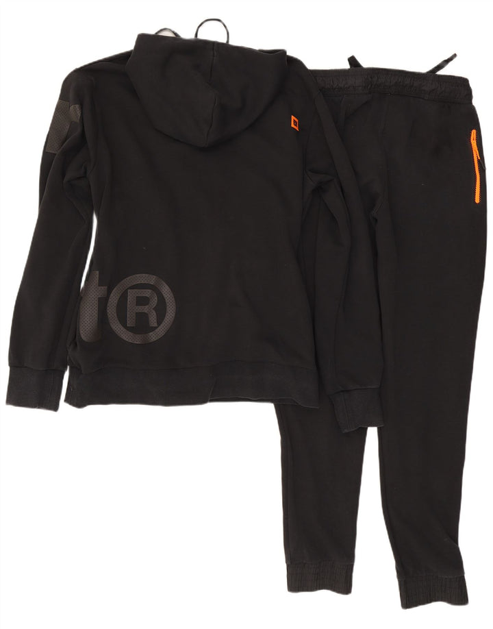 Мужской спортивный костюм Superdry с рисунком, большой черный хлопок