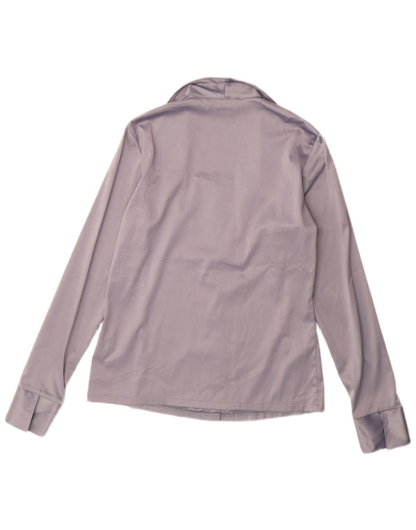 Женская блузка-рубашка Naracamicee UK 12, средний фиолетовый полиэстер