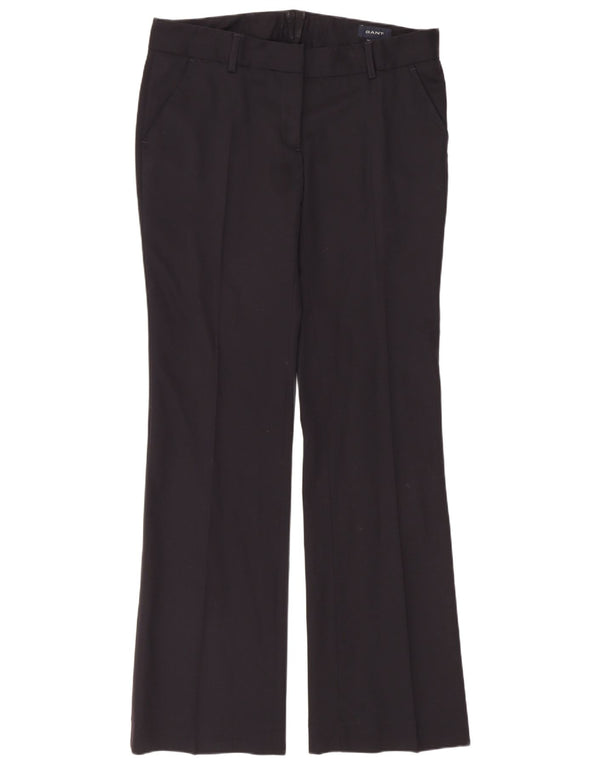 Женские брюки Gant Bootcut UK 12, средние W34 L33, черная шерсть