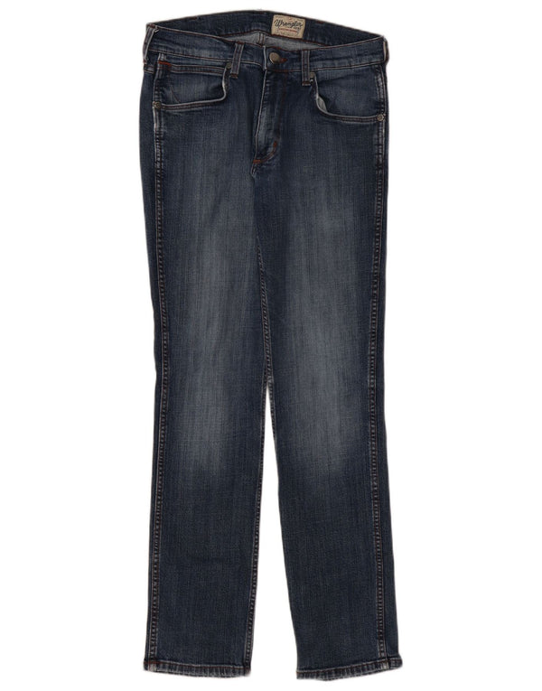 Мужские джинсы WRANGLER Greensboro Slim W31 L32, синий хлопок