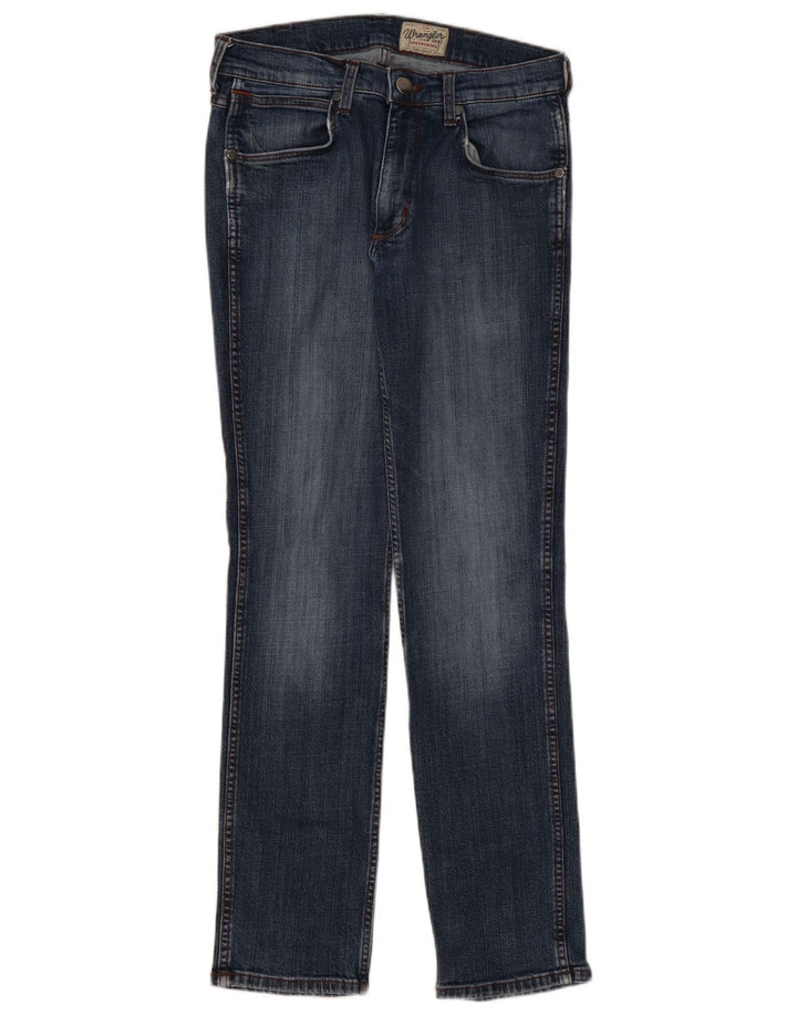Мужские джинсы WRANGLER Greensboro Slim W31 L32, синий хлопок