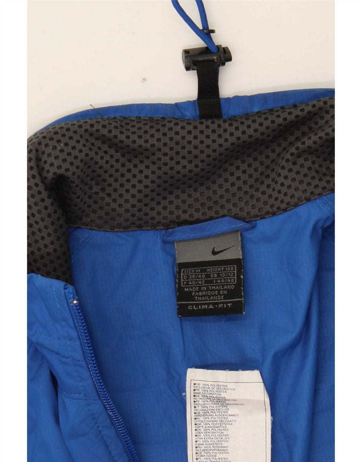 Женская дождевик Nike Clima-fit UK 10/12, средний синий с цветными блоками