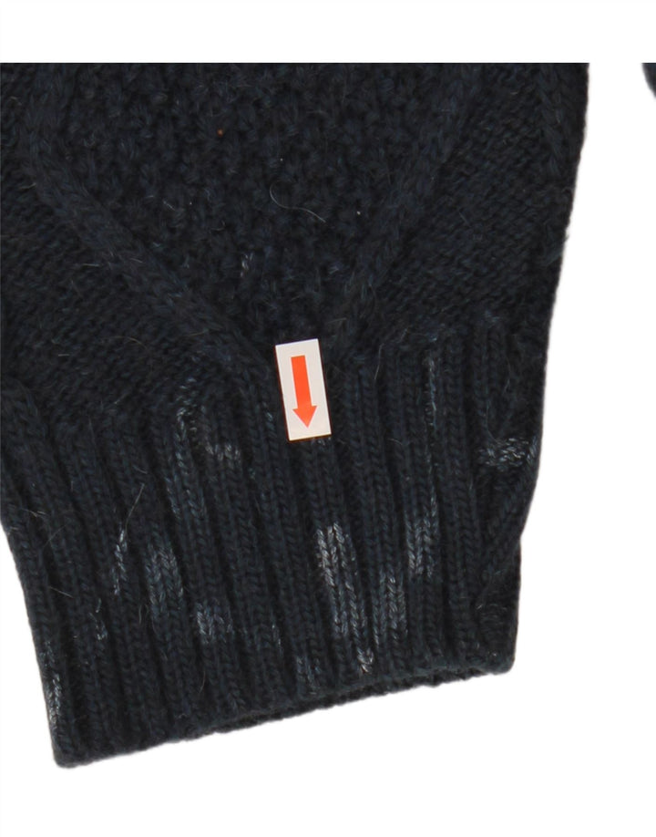Мужской свитер Invicta с круглым вырезом, средний темно-синий Fair Isle