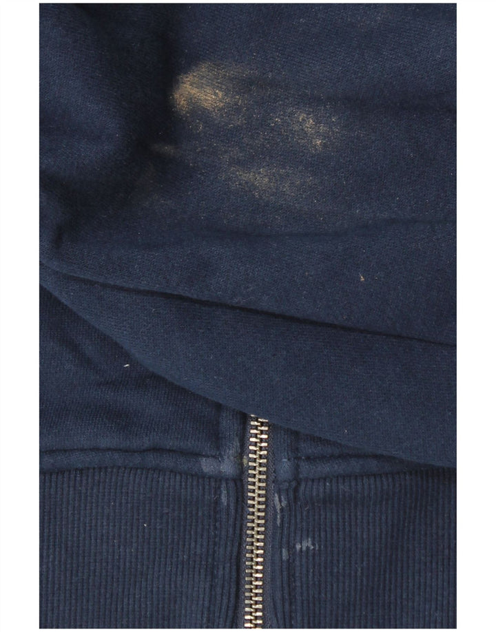 TOMMY HILFIGER Мужской свитер с капюшоном на молнии, маленький темно-синий, хлопок