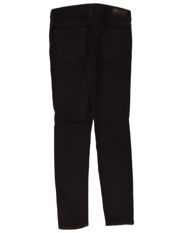 Женские джинсы скинни Levi's Demi Curve с низкой талией, США 9, средние W29 L31, черные
